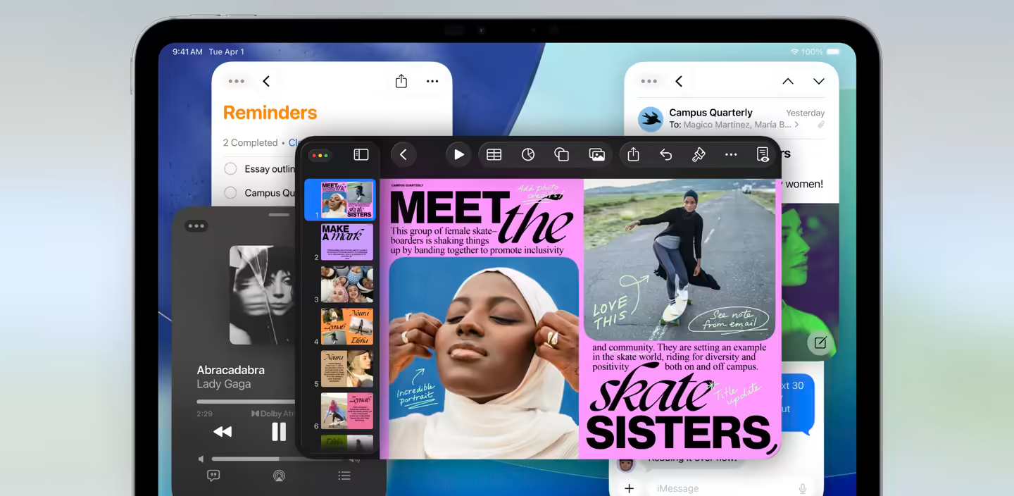 苹果 iPadOS 26 登场：多任务处理 / 文件 App“史诗级更新”近似 macOS__苹果 iPadOS 26 登场：多任务处理 / 文件 App“史诗级更新”近似 macOS